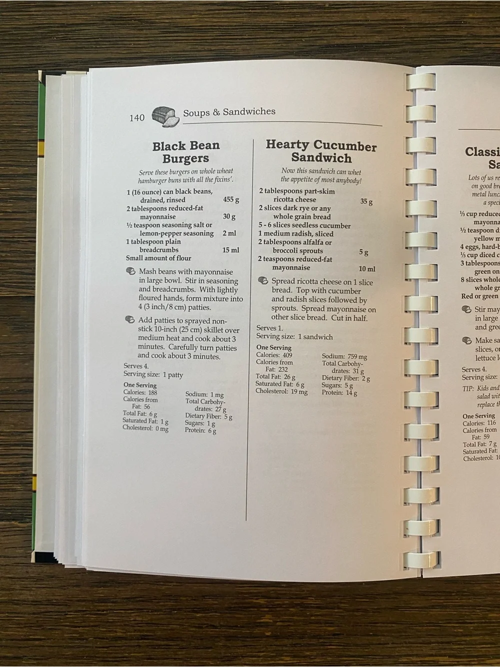 Cookbook 365 Easy Vegetarian Recipes Combination Hardback Spiral Bound Book